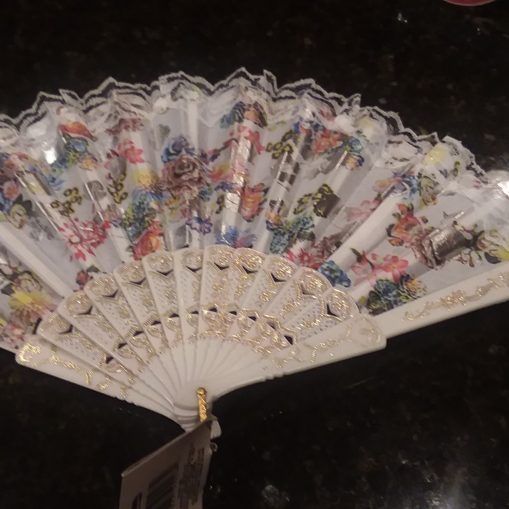Fan. Are you hot? These are perfect for church etc